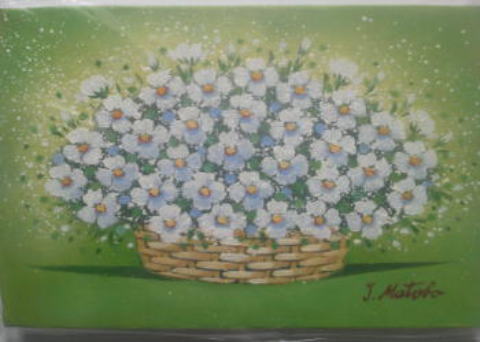 的場錠『シナルトル』油彩 油絵 4号 美術年鑑掲載作家 原画 絵画 額装 風景画
